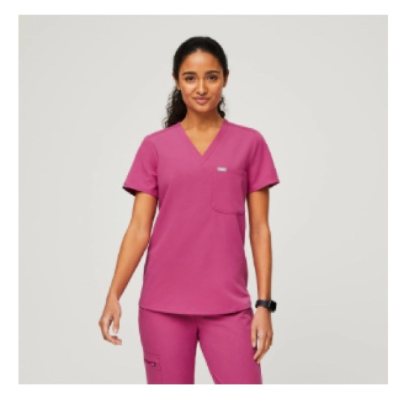 Figs Catarina One Pocket Scrub Top - Picture 1 of 1